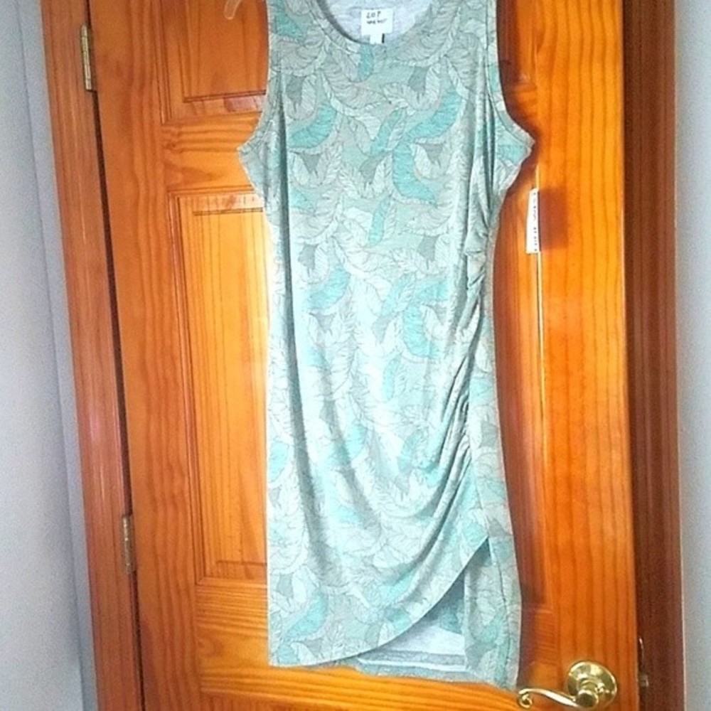 Nine west scoop neck sleeveless casual nwt dress size large